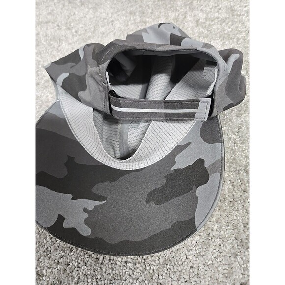 Lululemon Fast Free Run Hat Heritage 365 Camo Rhino Grey OS Baseball Cap EUC - Picture 5 of 5
